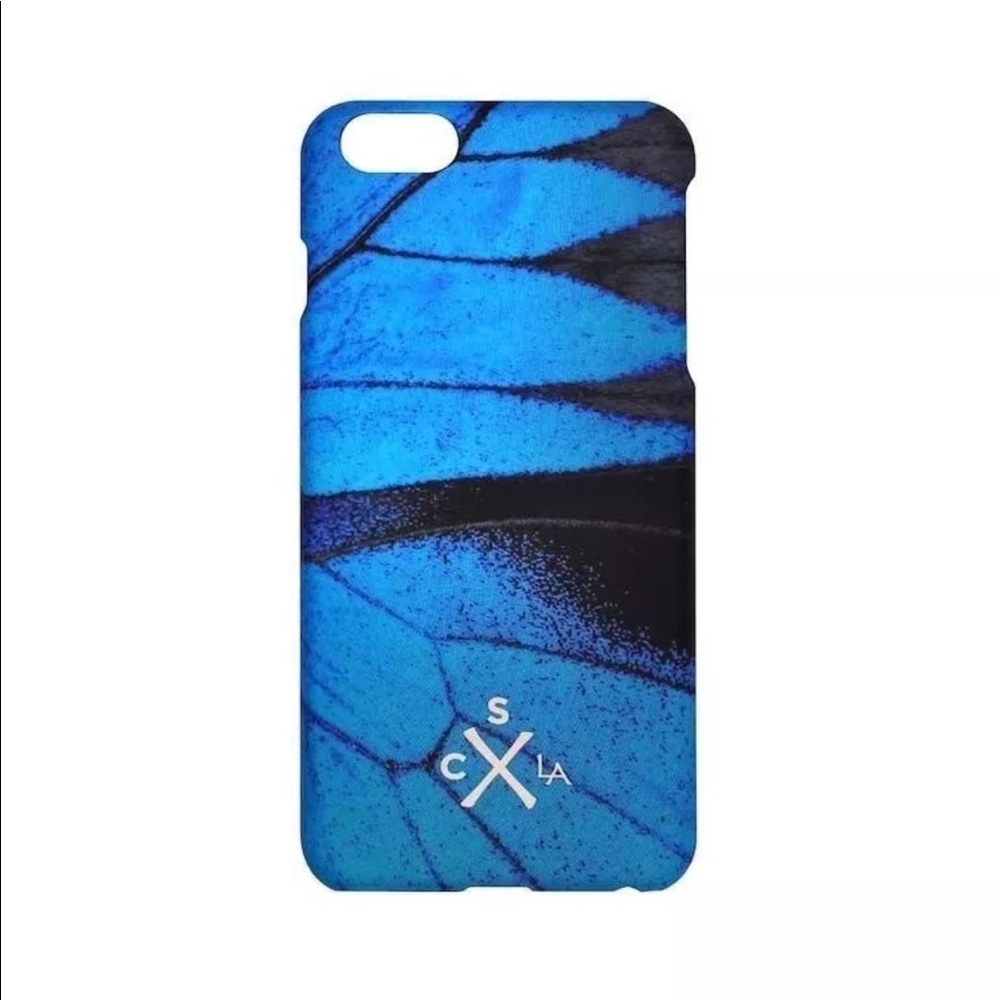 BRAND NEW Blue butterfly Candywirez phone case